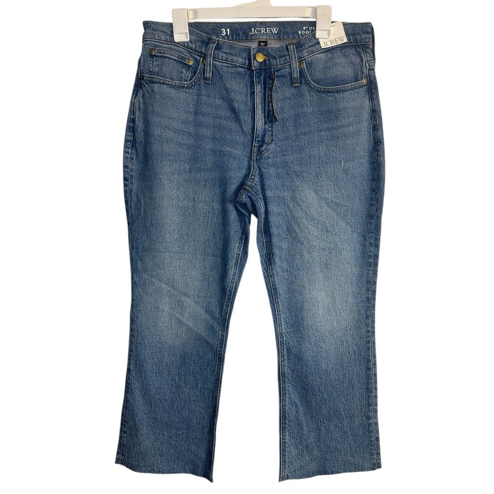 J.Crew 9" demi-boot crop jean size 31 New with tags